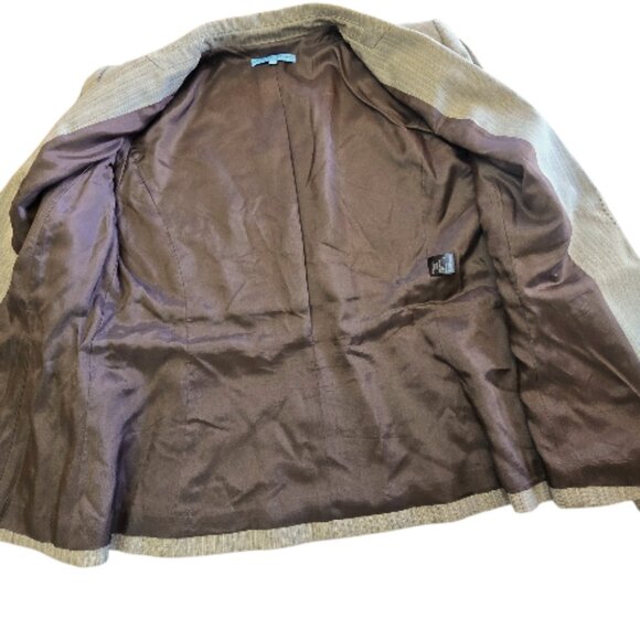 LNWOT  -  ANTONIO MELANI Two Button Blazer sz 14 - Picture 4 of 9